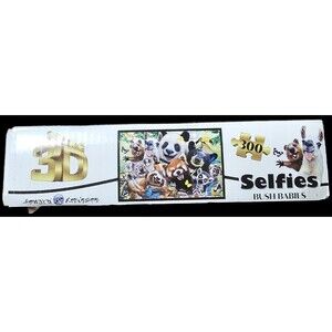 Selfies Prime 3D Animal 300-Piece Puzzle -New In Box
